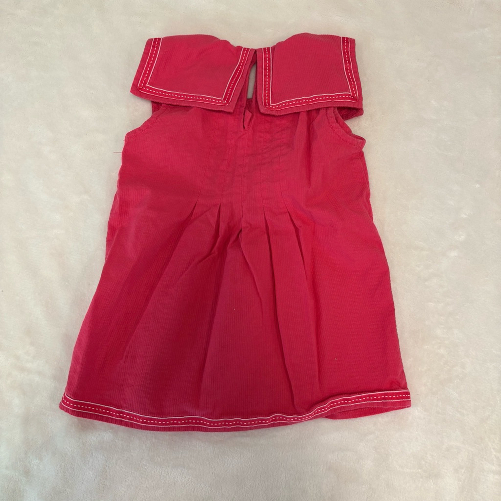 Gymboree Dress Size 4 Sailor collar bow girls